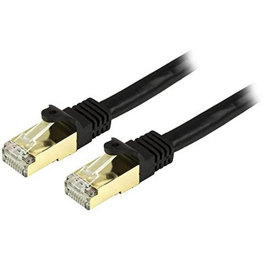 StarTech 15ft Cat6a Snagless Ethernet Cable, Black (C6ASPAT15BK)