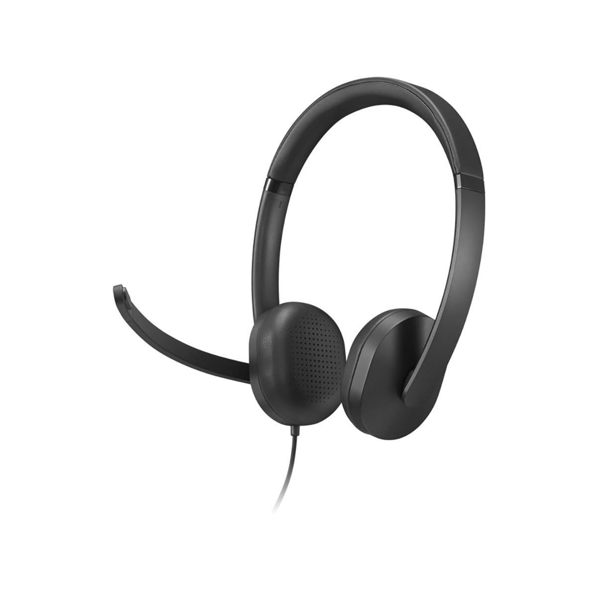 Lenovo Wired VoIP Headset 5000 for Microsoft Teams - USB C & USB A Plug and Play, AI Noise Canceling Microphone, Lightweight Over Ear Design