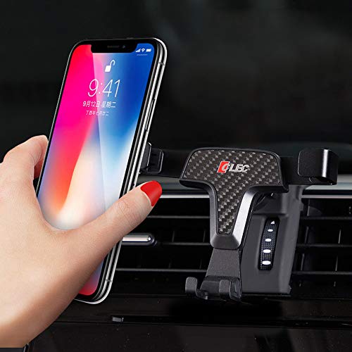 ITrims Car Accessories Dashboard Mount Car Phone Mount Cradle Cell Phone Holder Car Phone Holder for Toyota Land Cruiser Prado FJ150 J150 (Carbon