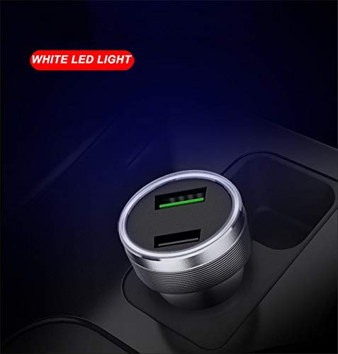 Warp Dash Car Charger for Oneplus 8T/9 Pro/8 7 / 7T Pro / 6T/6/5T/5/3T/3,USB Charging Rapidly Car Charger with 6.5A Warp Charge USB Data Cable for One