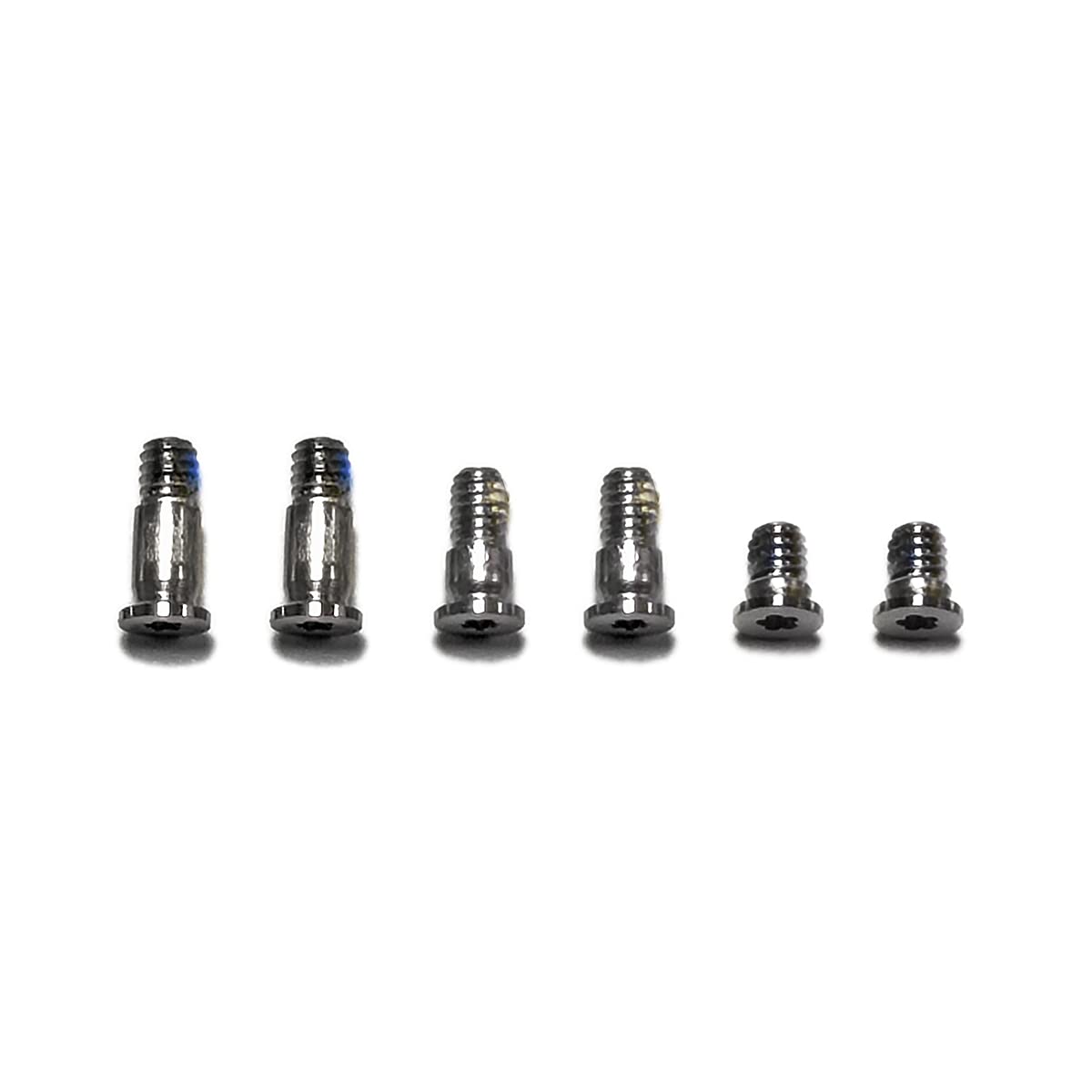 ICTION New Bottom Case Screws (Pentalobe P5) 6 pcs Replacement for MacBook Pro 13" A1708 A2159 A2338 2016-2020 Year (Space Gray)