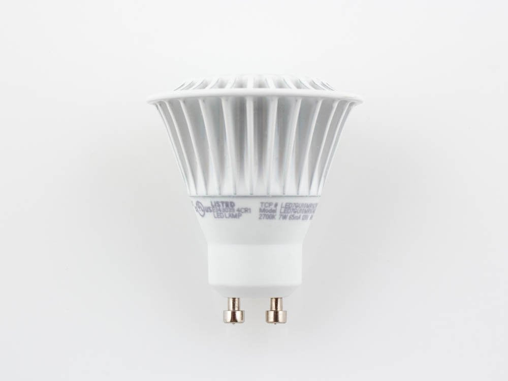 7 Watt - LED - MR16 - GU10 Base - 2700K Warm White - Flood - TCP LED7GU10MR1627KFL