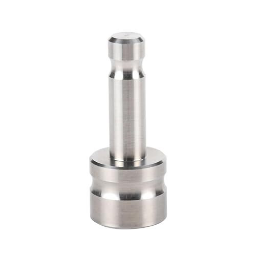 Mountlaser Swiss-Style Prism Pole Adapter Stainless Steel? Adapter for Surveying Poles GPS Poles Tripod