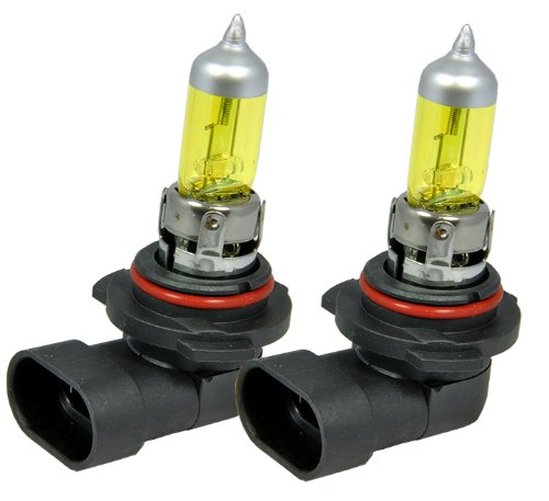 ICBEAMER 2 pcs H10 9140 9145 12V 100W Yellow Replacement For OEM Auto Factory Halogen Fog Light Bulbs