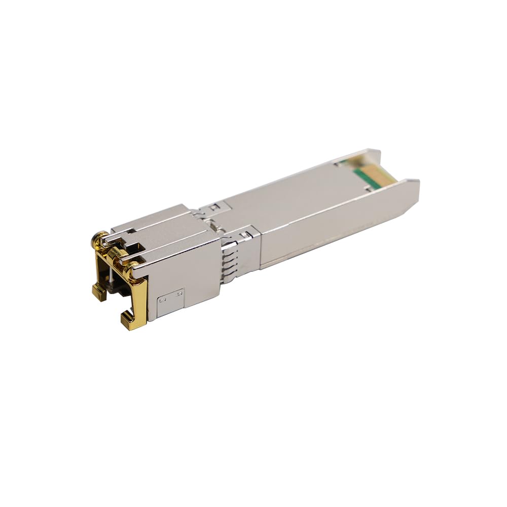 ??????????????-?? ??????+ ???? ????-???? ??????????????????????, 10Gbe SFP+ Copper Ethernet CAT6a Module, for Cisco SFP-10G-T-S, Ubiquiti UniFi, Fortinet, and More
