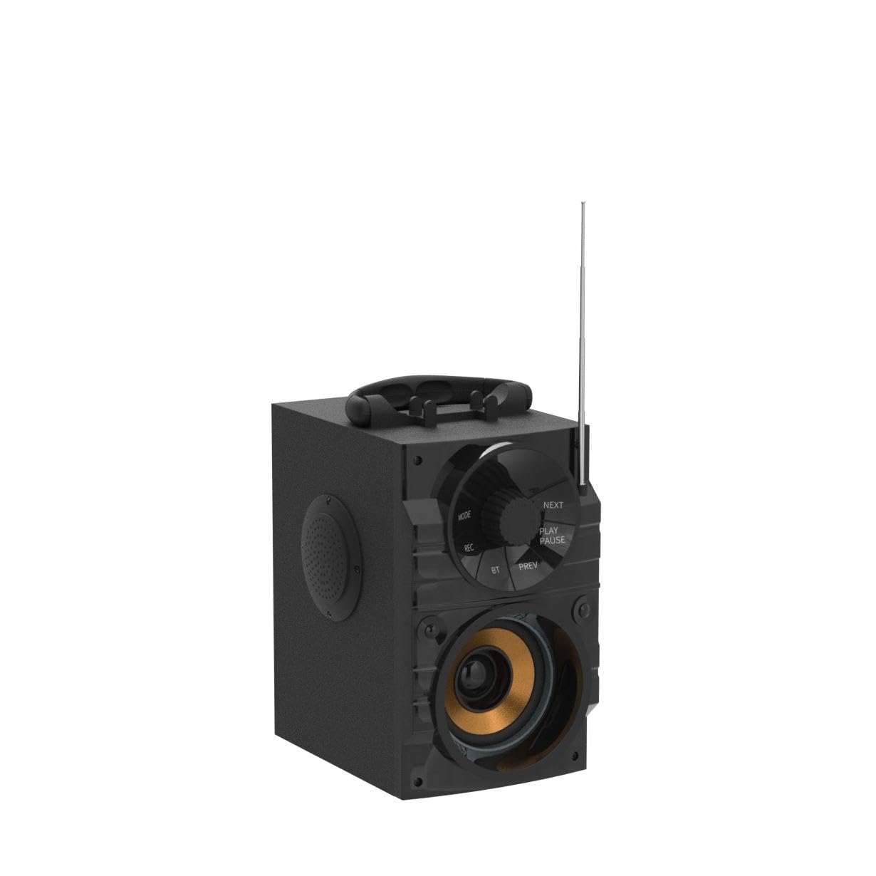 Aesackir Portable Big Bluetooth Speakers with Light, Wireless with Subwoofer, FM Radio, LED Lights, EQ, Booming Bass, Bluetooth 4.2 Stereo Loud