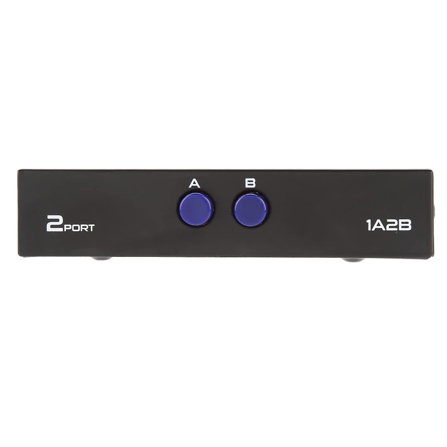 USB Sharing Switch, fosa Sharing Switch Selector 2/4 Port USB 2.0 Manual Sharing Switch Switcher Box Switcher Adapter Hub for PC, Printer, Scanner