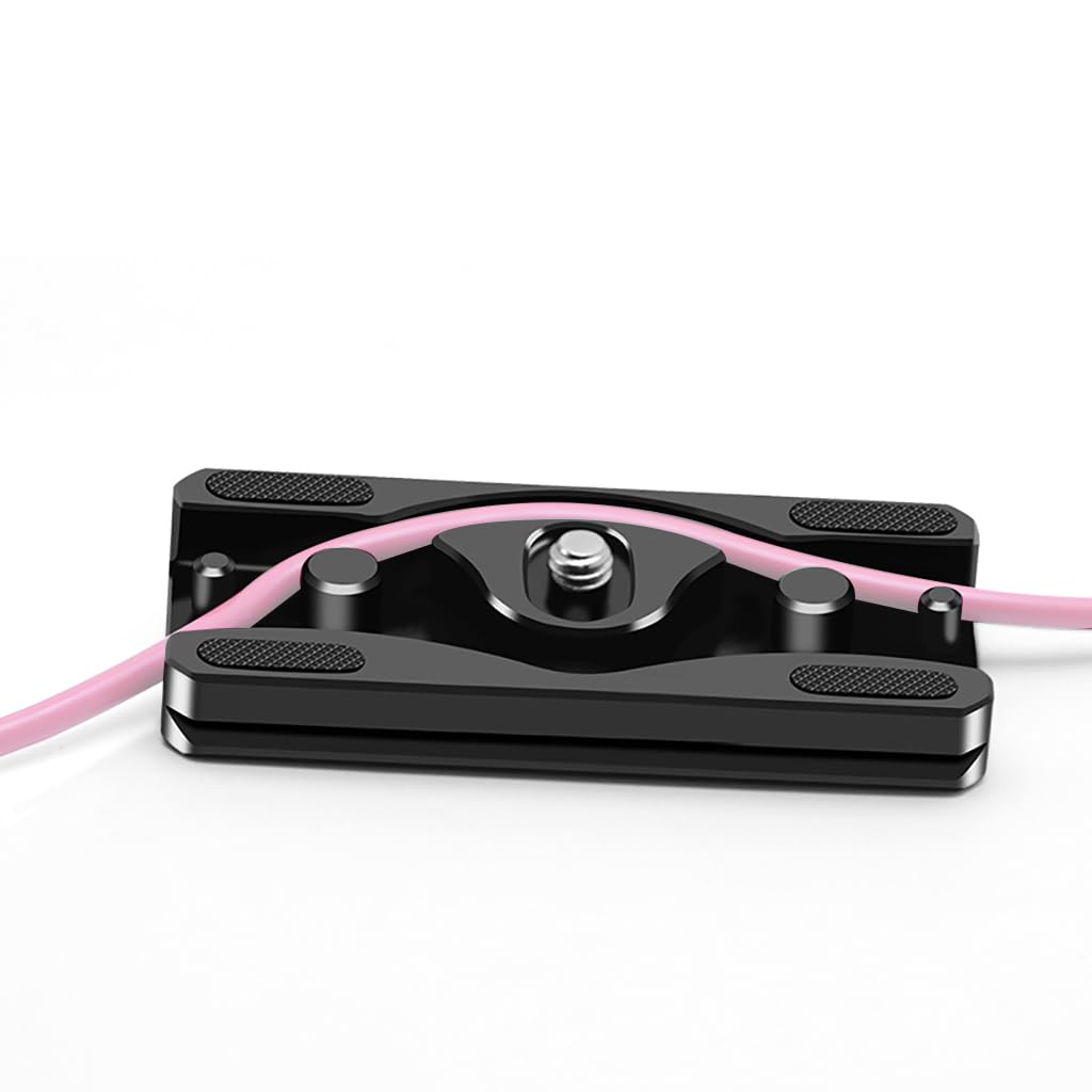 NovelGoal Cable Clamp Quick Release Plate Locker DSLR Camera Online Photographing Universal Camera Data Cable Fixer