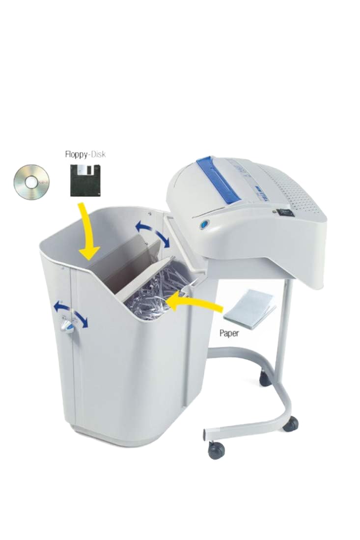 Kobra 240 SS5 Multipurpose and Multimedia “Energy Smart” Professional Straight Cut Shredder, 24 Hours Continuous Duty Motor, Automatic Start/Stop
