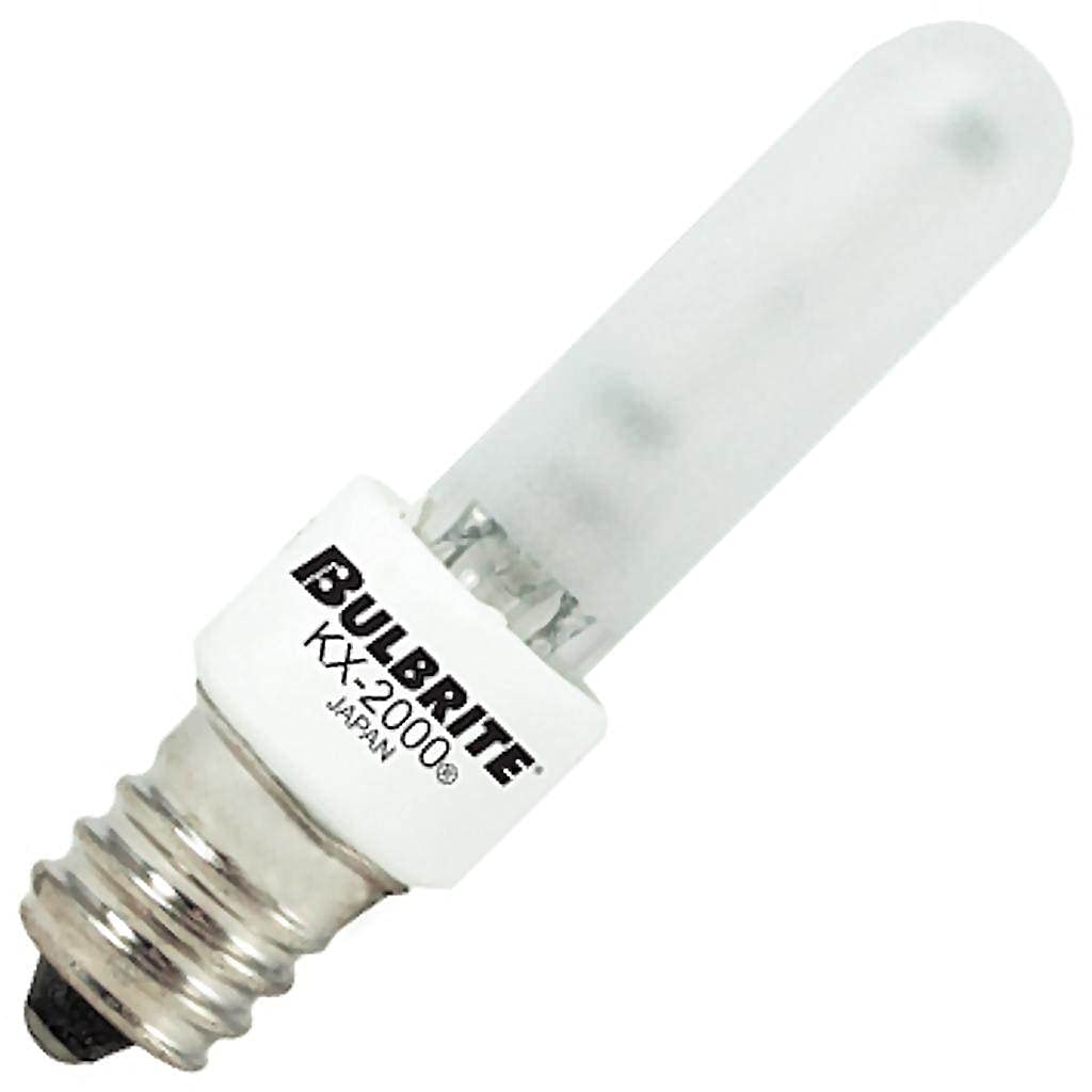 Bulbrite KX60FR/E12 Candelabra Screw Base (E12) Light Bulb, 1 Count (Pack of 1), Frost