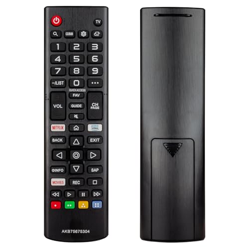 AKB75675304 TV Remote Control for L-G Tv Remote, Replacement for L-G Remote Control for Smart Tv, Compatible with All L-G TV Models 32LM5620BPUA