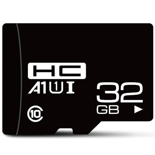 Vyze-Link 32GB TF Card, UHS-I Memory Card, High Speed, A1, Fat 32, Class 10, Full HD Video, Micro SDHC Card for Security Camera, Video Camera