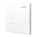 Tenda AC1200 Dual Band Gigabit Wireless Access Point, Ceiling Mount WiFi Access Point, Coverage 3200 sq.ft|PoE Powered|Surport IEEE 802.11ac Wave 2
