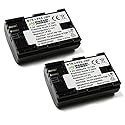 Wasabi Power LP-E6, LP-E6N Battery (2-Pack) for Canon EOS 5D Mark II/III/IV, 5DS, 5DS R, 6D, 6D Mark II, 7D, 7D Mark II, 70D, 80D, 90D, R, R5, R5C