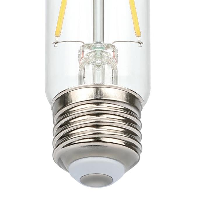 Westinghouse Lighting 5339000 3.5 Watt (60 Watt Equivalent) T10 Dimmable Clear Filament LED Light Bulb, Medium Base