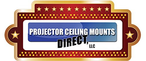 PCMD, LLC. Projector Ceiling Mount Compatible with Epson Home Pro Cinema 4040 5040UB 5040Ube 6040UB (14-Inch Extension)