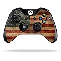 MightySkins Skin Compatible with Microsoft Xbox One or One S Controller - Vintage Flag | Protective, Durable, and Unique Vinyl wrap Cover | Easy