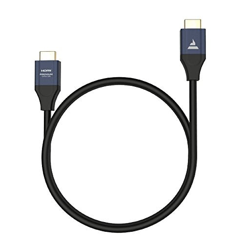 Tidal Force 3M (9.9’) Certified Premium High Speed HDMI Cable with Ethernet, Professional Grade, HDMI 2.0b, 4K@50/60 (2160p), UHD, eARC, 3D, 18Gbps
