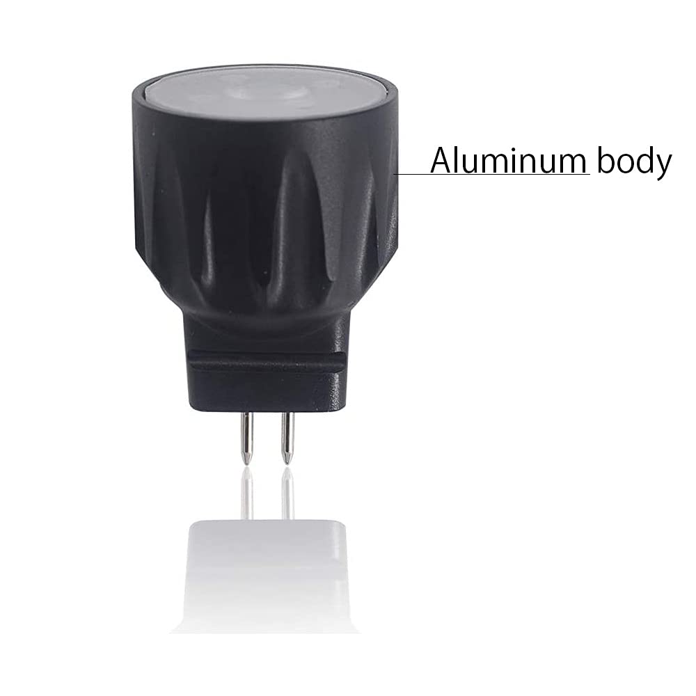 Arrownine MR8 Led Bulb 2.5W Equivalent to 20W Halogen Bulb 9-17V Aluminum