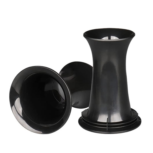 KROYWACHS 2PCS Speaker Bass Tube Accessories Reflex Port Plastic for Car DJ Speaker Subwoofer HiFi Home Theater Professional Audio Woofer Diameter 91