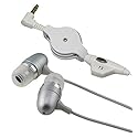 Retractable Earphones for Galaxy A50, A30, A20 - Wired Headphones Handsfree Mic Headset 3.5mm Earbuds Earpieces Compatible with Samsung Galaxy…