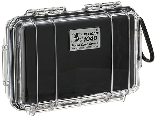 Pelican 1040 Micro Case (Black/Clear)