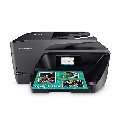 HP OfficeJet Pro 6975 All-in-One Wireless Printer, Double-Sided Print and Scan, Instant Ink, Works with Alexa (J7K36A)