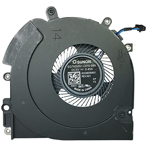 SOUTHERNINTL New Repalcement for HP EliteBook 840 G5 CPU Cooling Fan L22306-001 EG75050S1-C010-S9A 6033B0059901 (Short Cable)