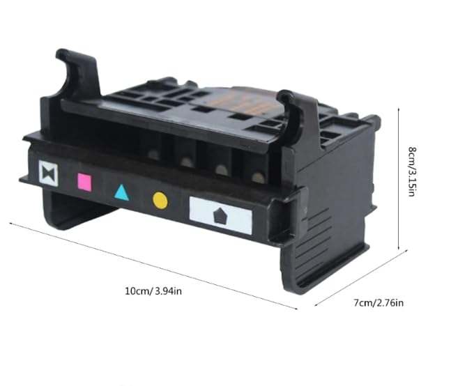 FWFQX Print Head for HP564 for HP 7520 7510 7525 7515 C6340 D7560 C6350 Printer Accessories Parts Printhead