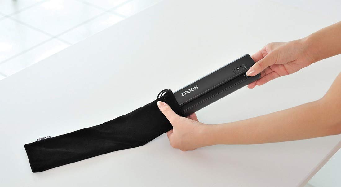 Epson Workforce DS-30 Portable Document Scanner for PC and Mac, Sheet-fed, Mobile/Portable