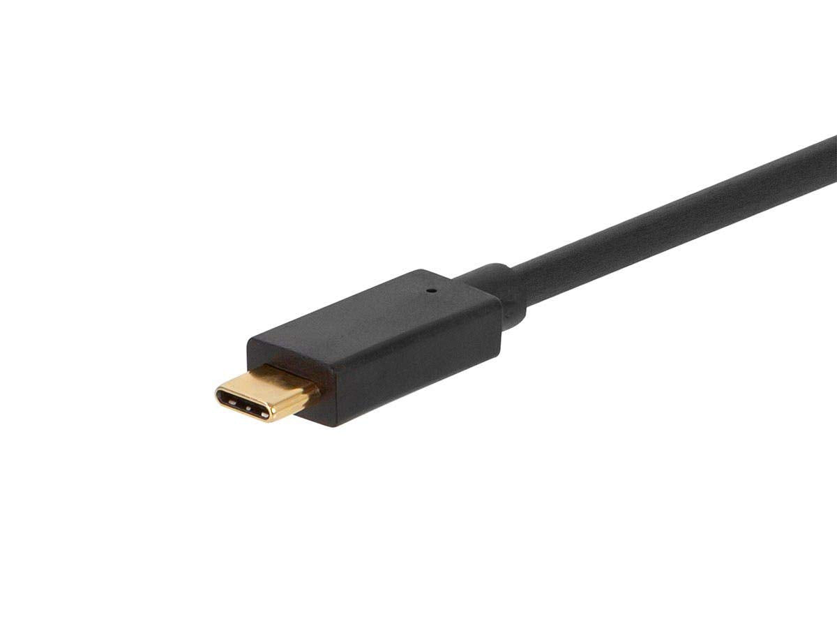 Monoprice - 138610 USB 3.0 Type-C to Type-A Cable - 6 Feet - Black, for Nintendo Switch, Samsung Galaxy S10 S9 S8 Note, Android Google Pixel - Select