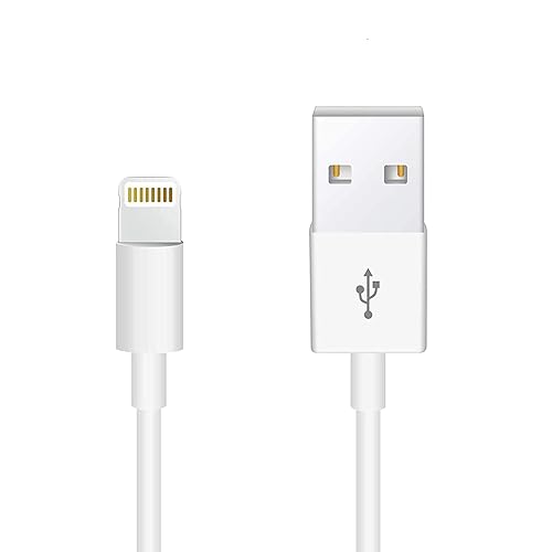 Apple Original Cable [Apple MFi Certified] Lightning to USB Cable Compatible iPhone 13/12/11 Pro Max/XS MAX/XR/XS/X/8/7/Plus/6S iPad AirPods,iPod…