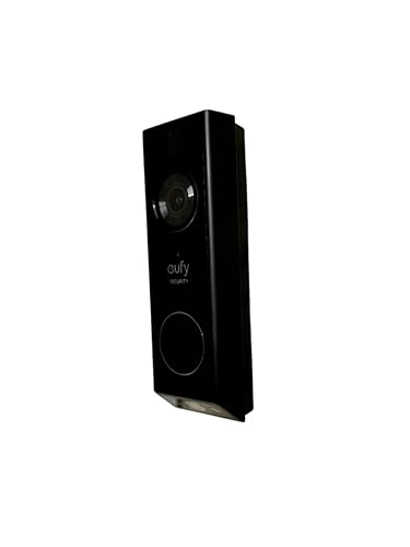 SplashNColor 28° Reversible Wedge Bracket Compatible with Eufy E340 - Precision Mount for Ring Doorbell, Security Camera, Wireless Surveillance, Home