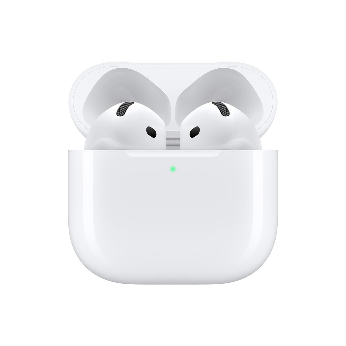 Apple AirPods 4 Wireless Earbuds, Bluetooth Headphones, with Active Noise Cancellation (Renewed)