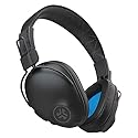 JLab Studio Pro Wireless Over-Ear Headphones, Black, 50+ Hour Bluetooth 5 Playtime, EQ3 Sound, Ultra-Plush Faux Leather & Cloud Foam Cushions, Track…