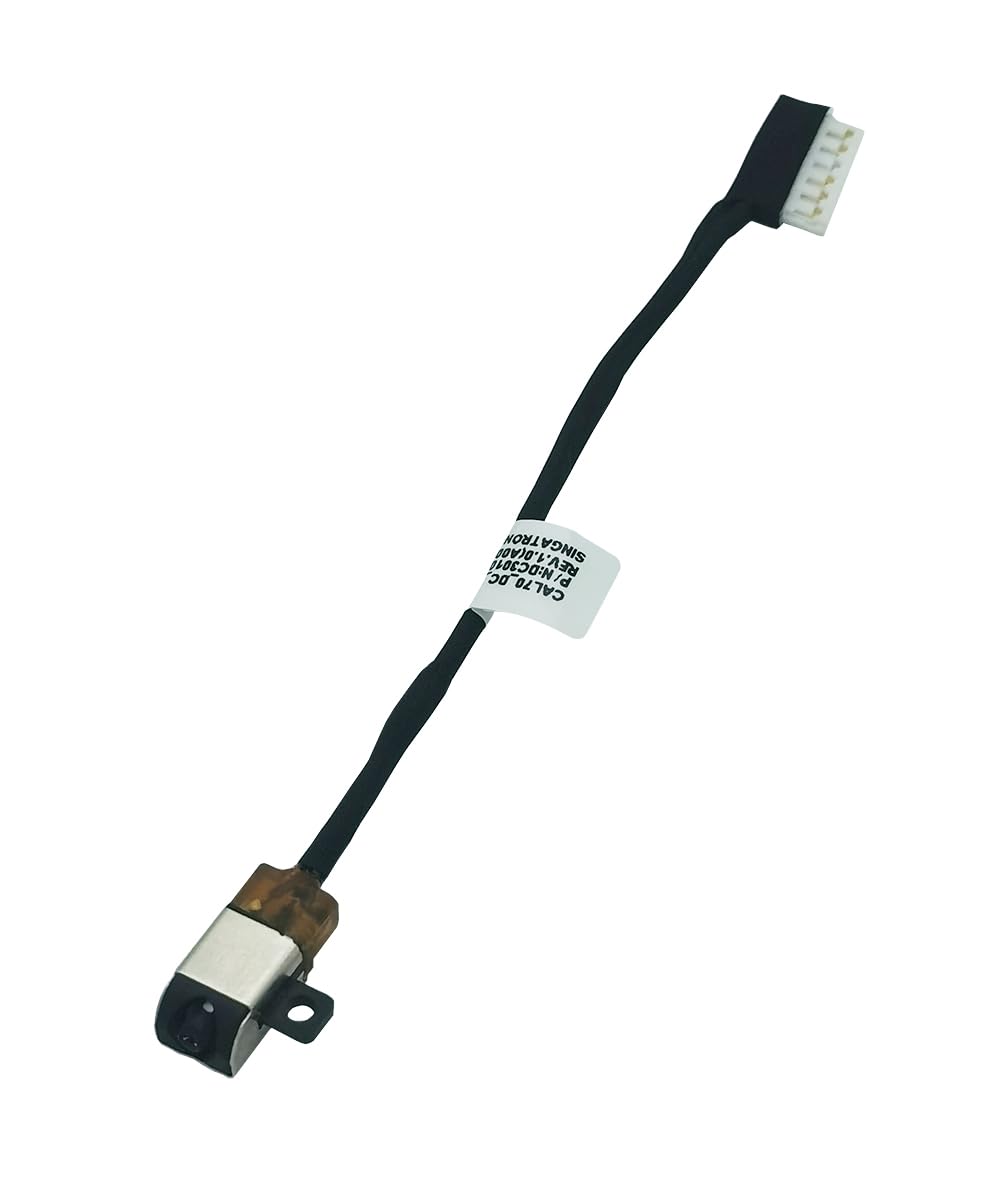 AILTECK DC Power Jack Charging Port Cable Replacement for Dell Inspiron 15 5570 5575 i5770 17 5770 5775 Series Laptop P35E P75F 2K7X2 02K7X2