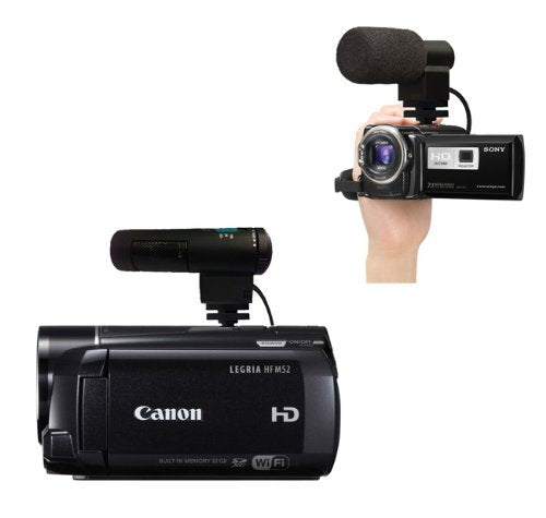 Digital Nc Stereo Microphone with Windscreen (Shotgun) for Panasonic HC-VX981K