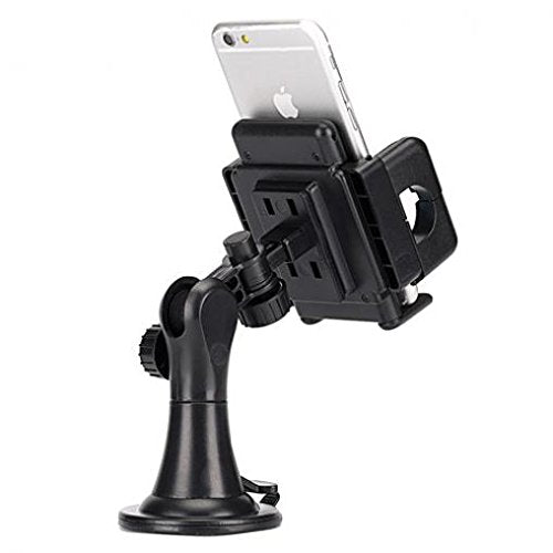 Car Mount Dash Compatible with Motorola Moto Z4, Windshield Holder Cradle Swivel Dock Suction Stand for Moto Z4 Phone Model