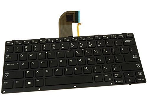 New US Layout Backlit Black Laptop Keyboard Replacement for Dell Latitude Rugged 7204 7404 7414 5204 5404 5414 NSK-LKBBU 01 0186TV 186TV OKNJ-1A1US13