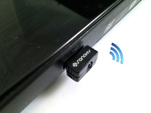 SANOXY Mini USB Wireless N 150 LAN 802.11N Adapter for Windows, Linux and MAC OS (150Mbps)