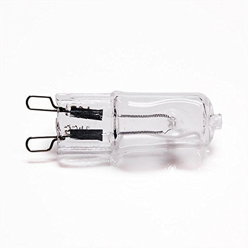 G9 25W Halogen Bulb T4 JCD Bi-pin Base 120V Clear Warm White 2700K - 10 Pack