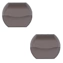 Leelands Outdoor Deck Lights LED Landscape Lighting Low Voltage 12V AC/DC Cast Aluminum Patio Post Step Lights Fence Retaining Wall Mounting Light