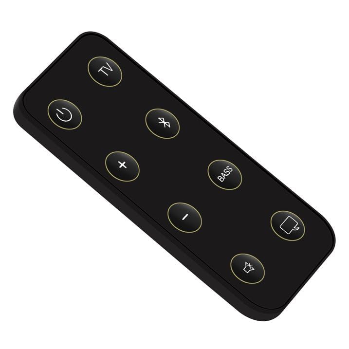 Xtrasaver Replacement Remote Control for Bose Solo 5 10 15 Series ii TV Sound System/ 732522-1110 418775 410376 TV Soundbar Sound System