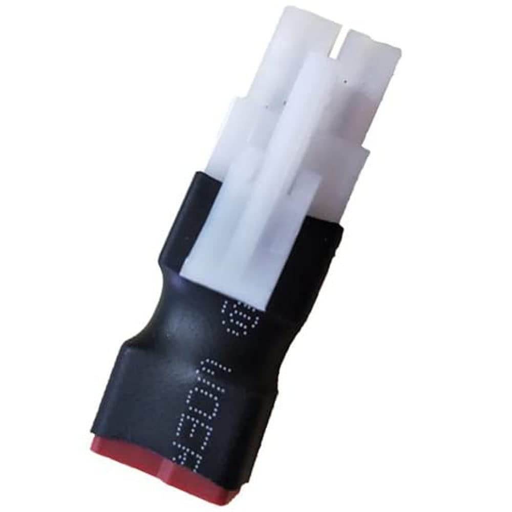 Yiqigou 2 Pairs Deans Style T-Plug Connector to BigTamiya Style Connector Conversion Adapter RC Male Female Connector for RC FPV Drone Car Truck Lipo