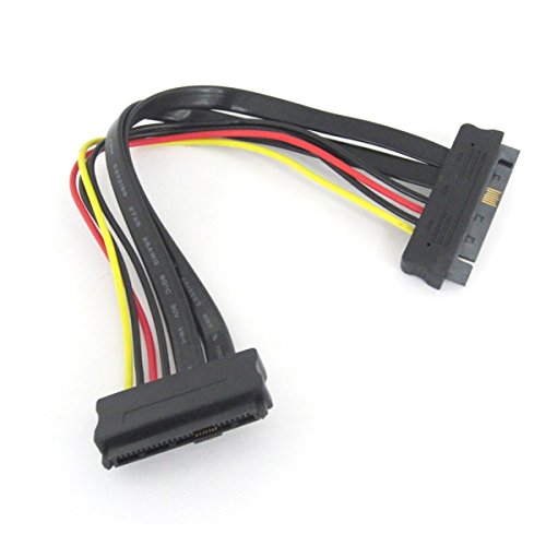 Micro SATA Cables SAS 29 Pin Female to SAS 29 Pin Male Extension Cable - 20 Inch