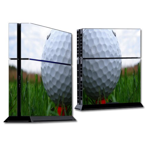 MightySkins Skin Compatible with Sony PS4 Console - Golf | Protective, Durable, and Unique Vinyl Decal wrap Cover | Easy to Apply, Remove, and Change