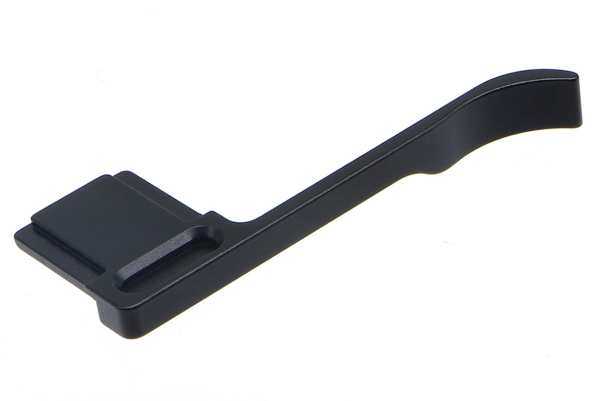HITHUT Metal Hot Shoe Thumb Grip for Fujifilm X-A7 Camera Accessories Black