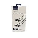Insignia - 6' 4K UltraHD HDMI Cable (2-pack) - Black NS-HG06572P