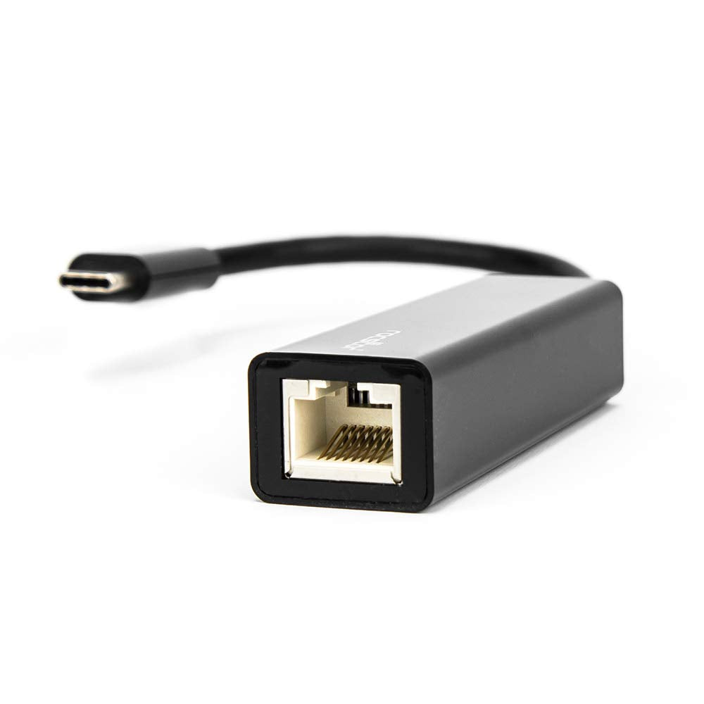 Rocstor Y10A174-B1 Premium USB-C to Gigabit Network Adapter - USB Type-C to Gigabit Ethernet 10/100/1000 Adapter - Compatible with Mac & PC - Plug