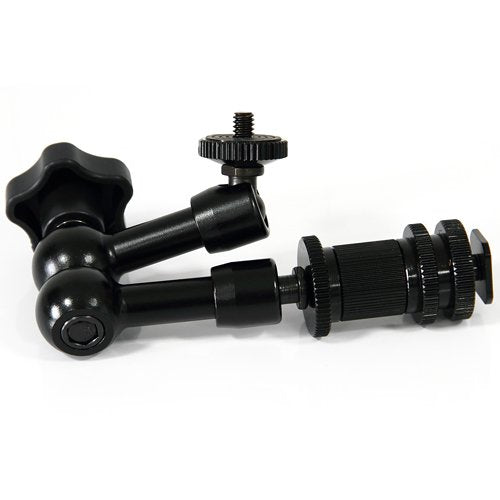 Adjustable Articulating Friction Magic Arm 7 Inch for DSLRs Camera Rigs, LED Lights, Flashes, LCD Monitors